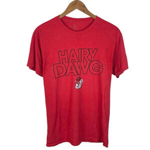 TS983 Men’s Knights Apparel Hairy Dog Georgia Bulldogs Team T Shirt M